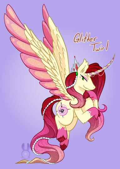Pony OC Glitter Twirl